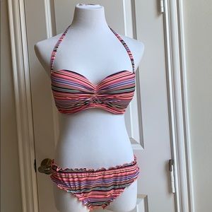 Great condition VS swim suit with removable straps